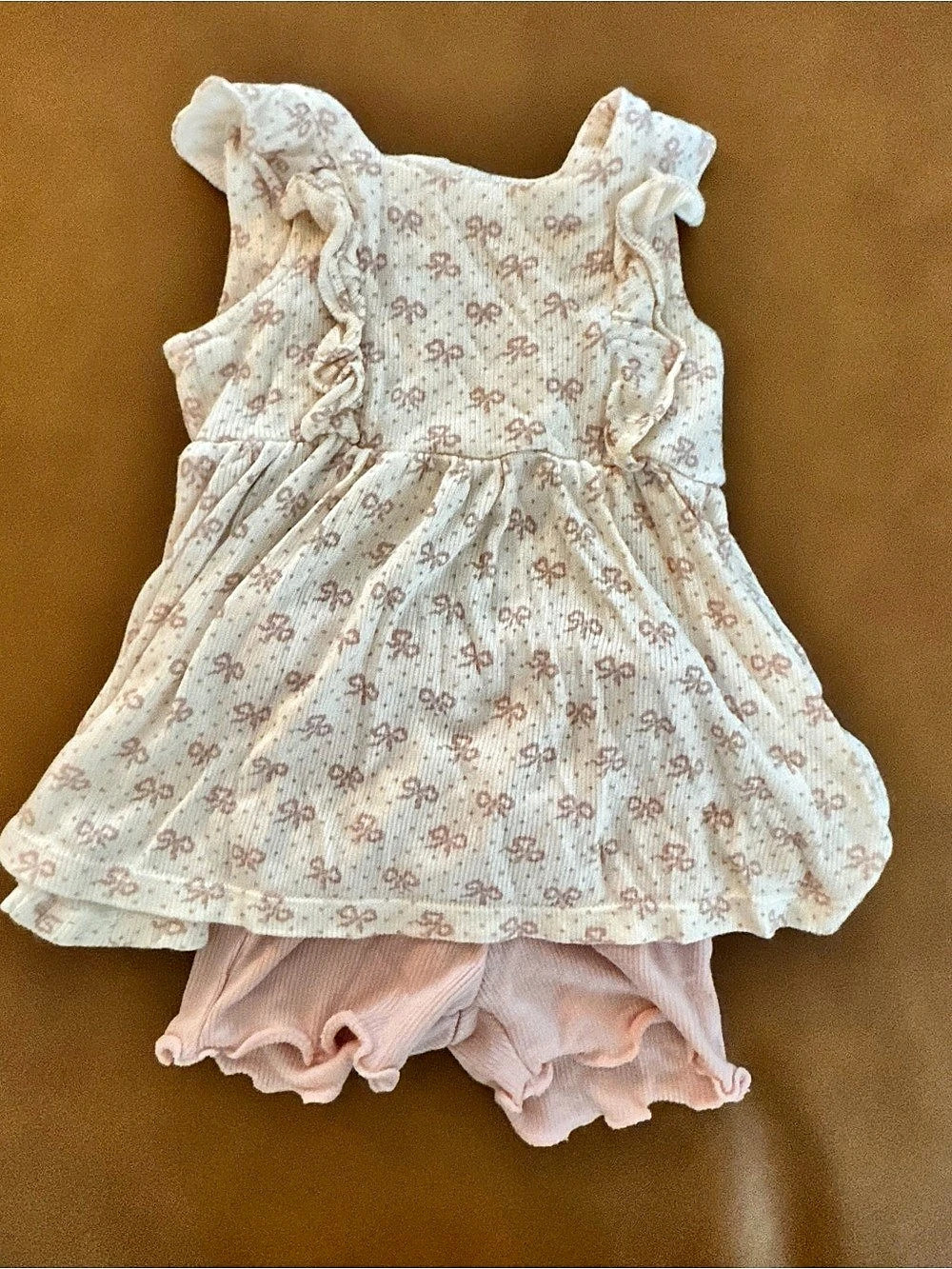 Angel Dear Baby Floral Dress Set Size 6-12M